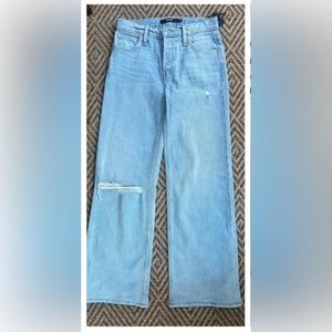 Hudson Rosie Wide Leg Ankle Jean Size 25 New